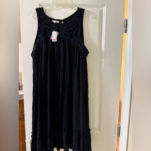 Maurices Black Textured Knit dress